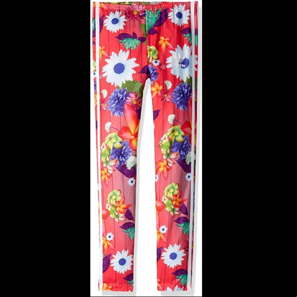 ADIDAS Original Youth Tricot Floral Leggings